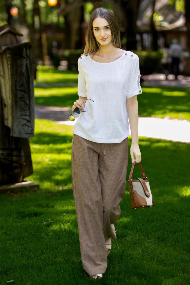 Pantaloni bumbac Ottilie