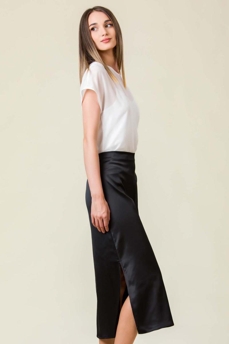 Fusta satin Nicola