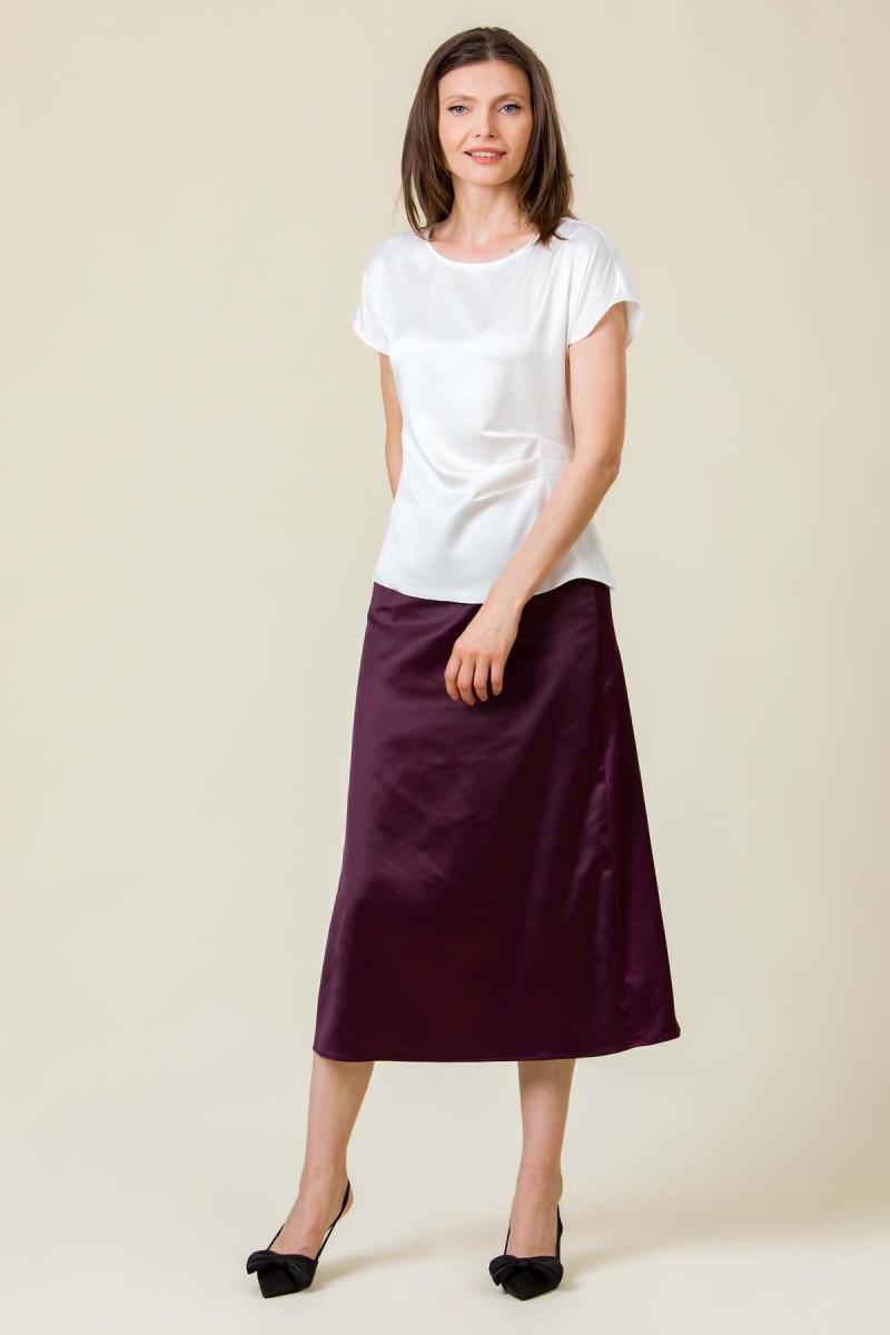 Bluza satin Emilie