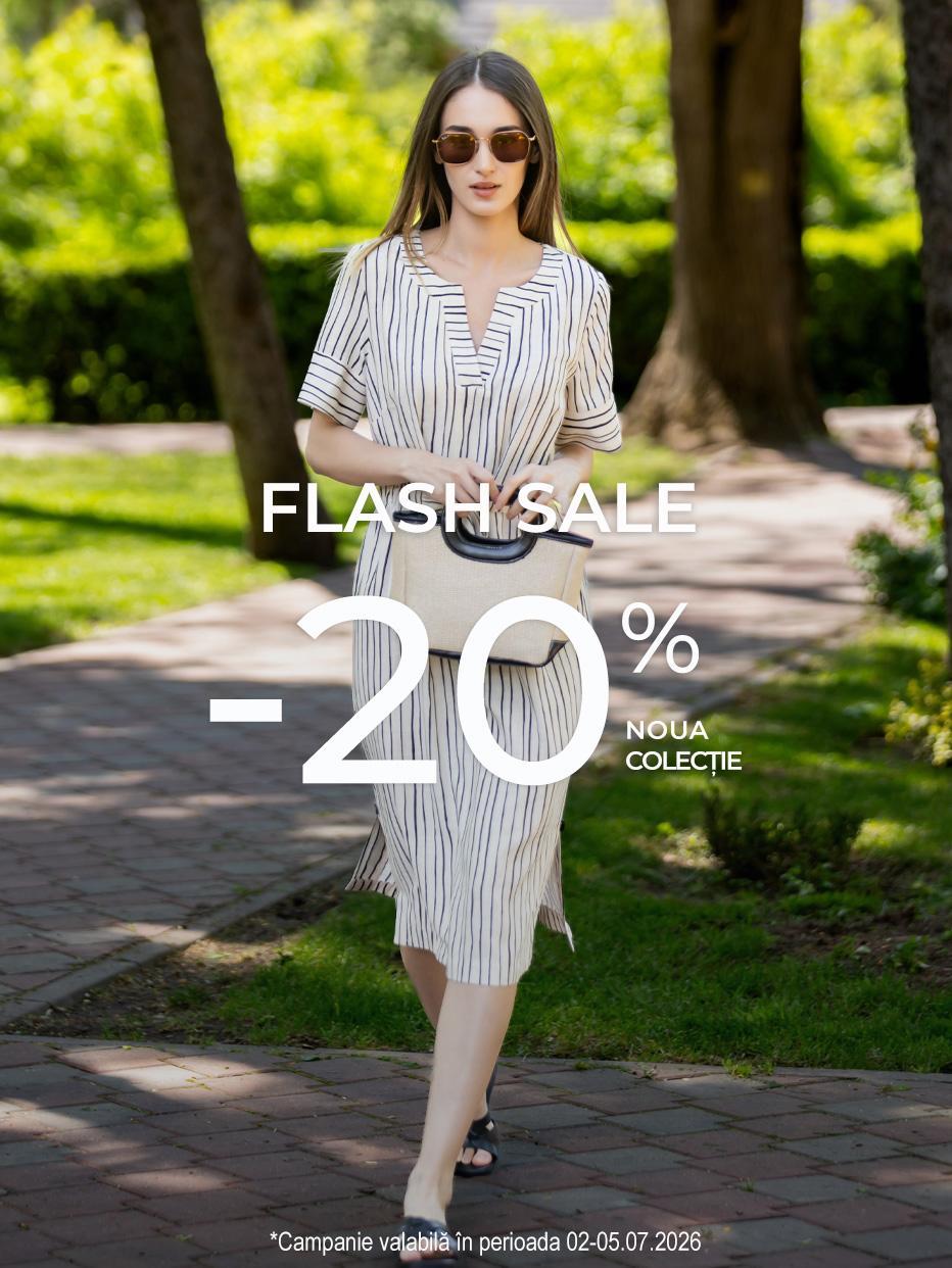 20% reducere pentru produsele din colecția nouă