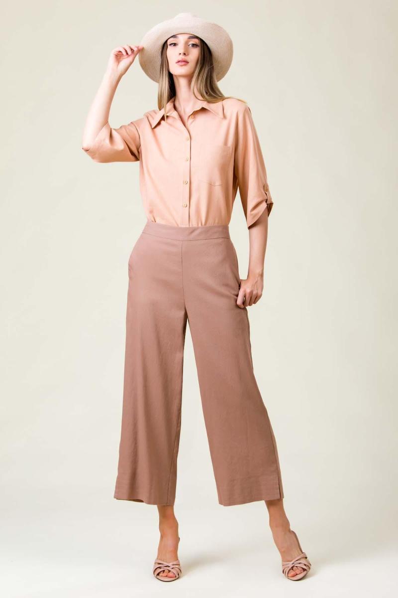 Pantaloni din in Sarra