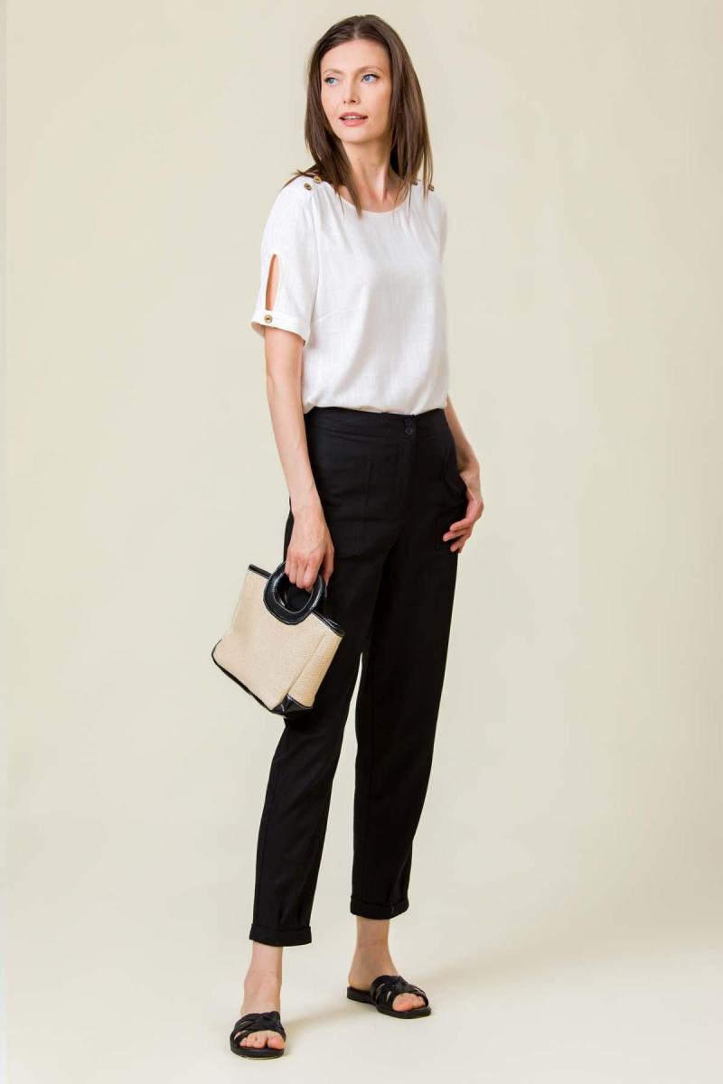 Pantaloni din in Martha