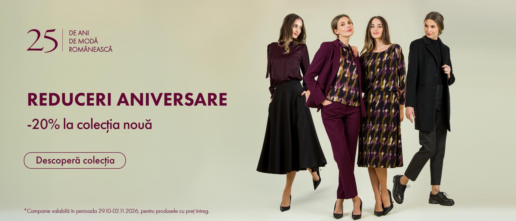 20% reducere pentru produsele cu pret intreg